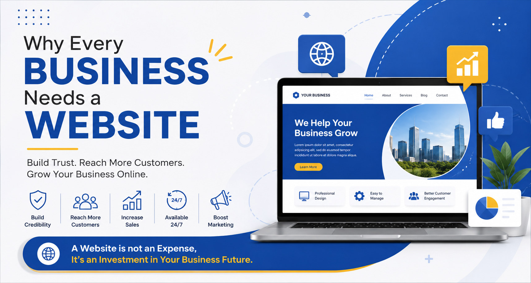 Read more about the article Why Every Business Needs a Website