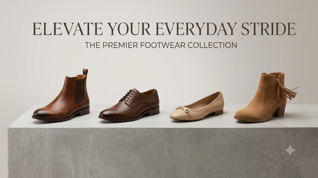 "ELEVATE YOUR EVERYDAY STRIDE."