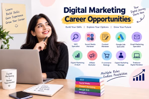 Read more about the article Top Digital Marketing Career Opportunities in India