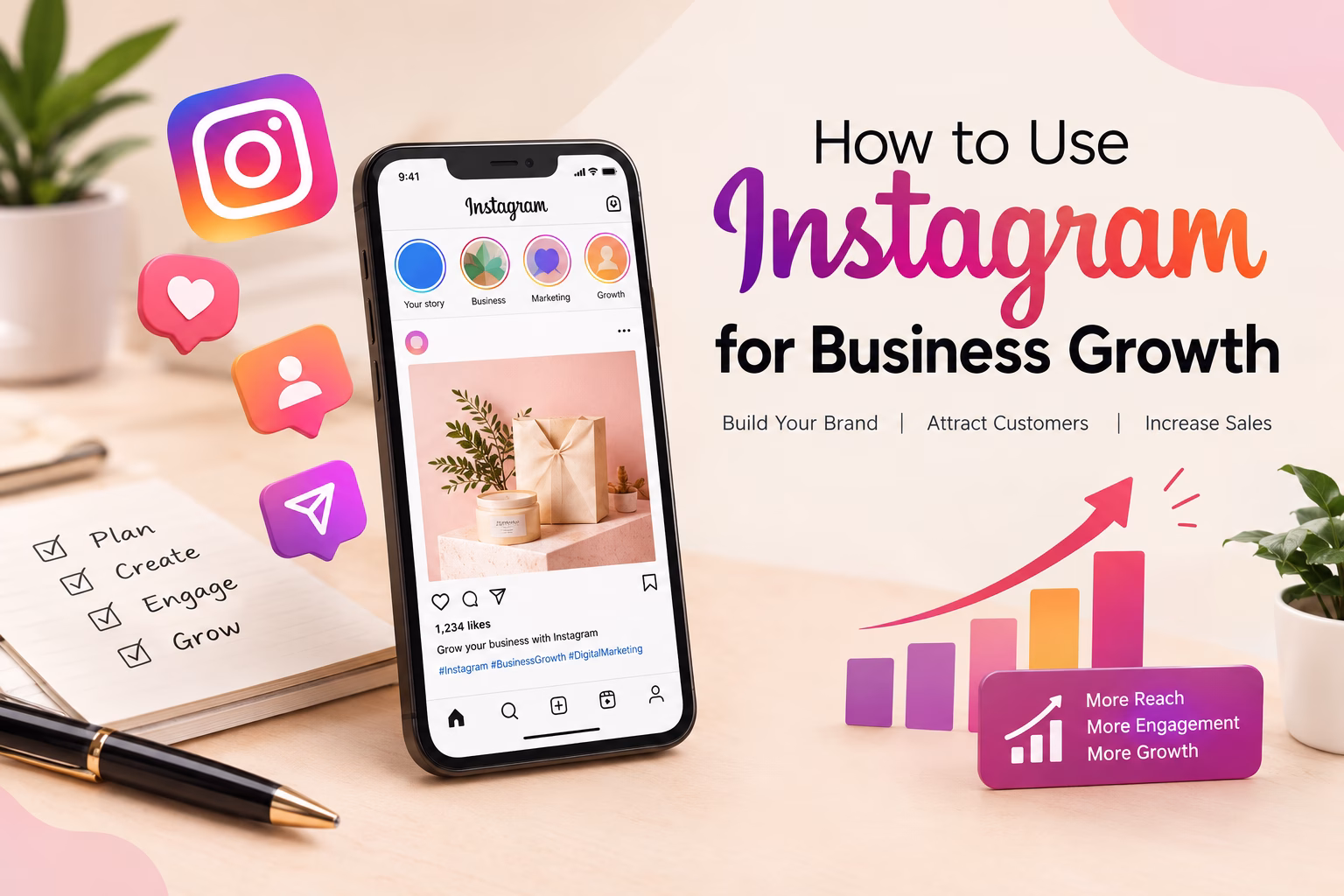 Read more about the article How to Use Instagram for Business Growth